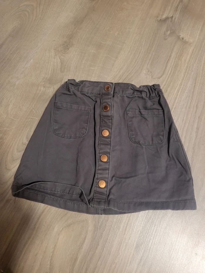 Jupe fille 6 ans kiabi kaki gris