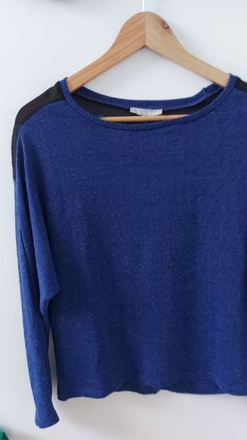 Pull léger bleu etam T36