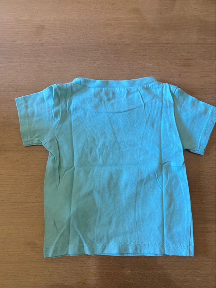 Tee shirt bleu voiture - photo numéro 2