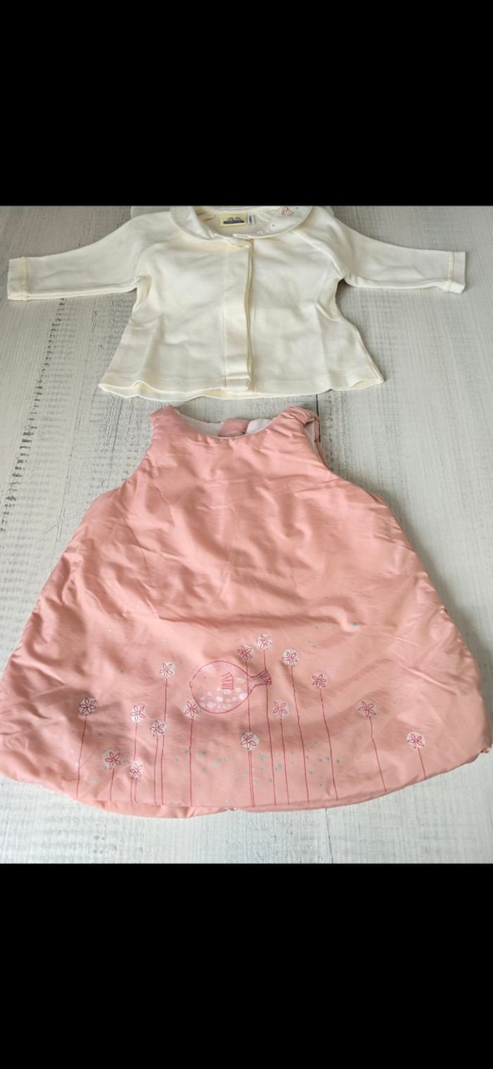 Robe et haut bébé 3 mois - photo numéro 2