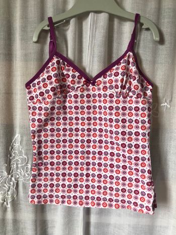 Top à bretelles tricot de corps 8/10 ans