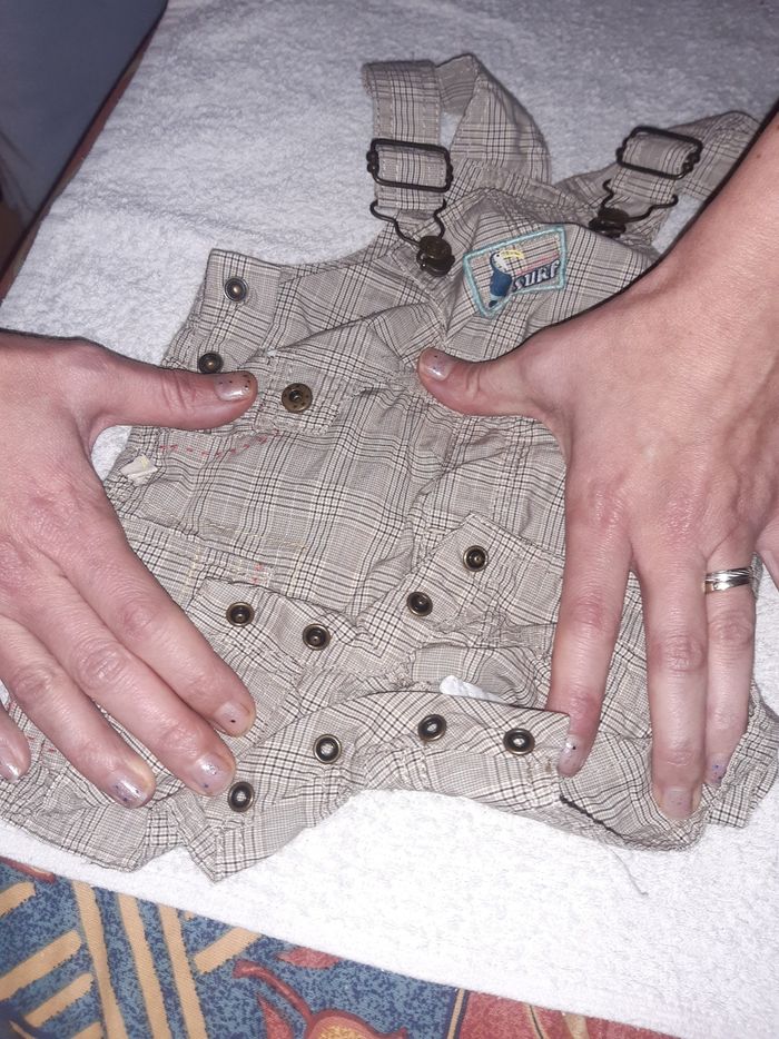 Ensemble Salopette t-shirt 3 mois - photo numéro 3