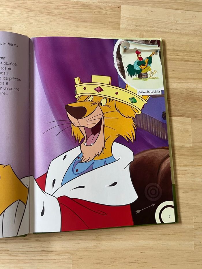 Livre Disney Audiocontes Magiques n°19 – Robin des Bois – Bon État (Sans Figurines) - photo numéro 4