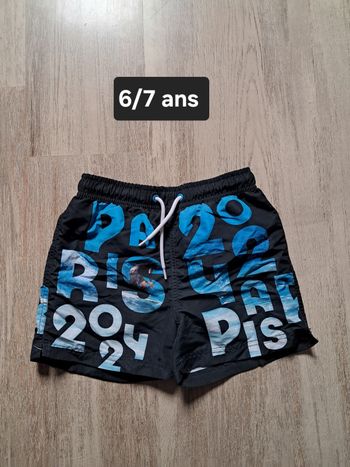 Short de bain 6/7 ans paris 2024