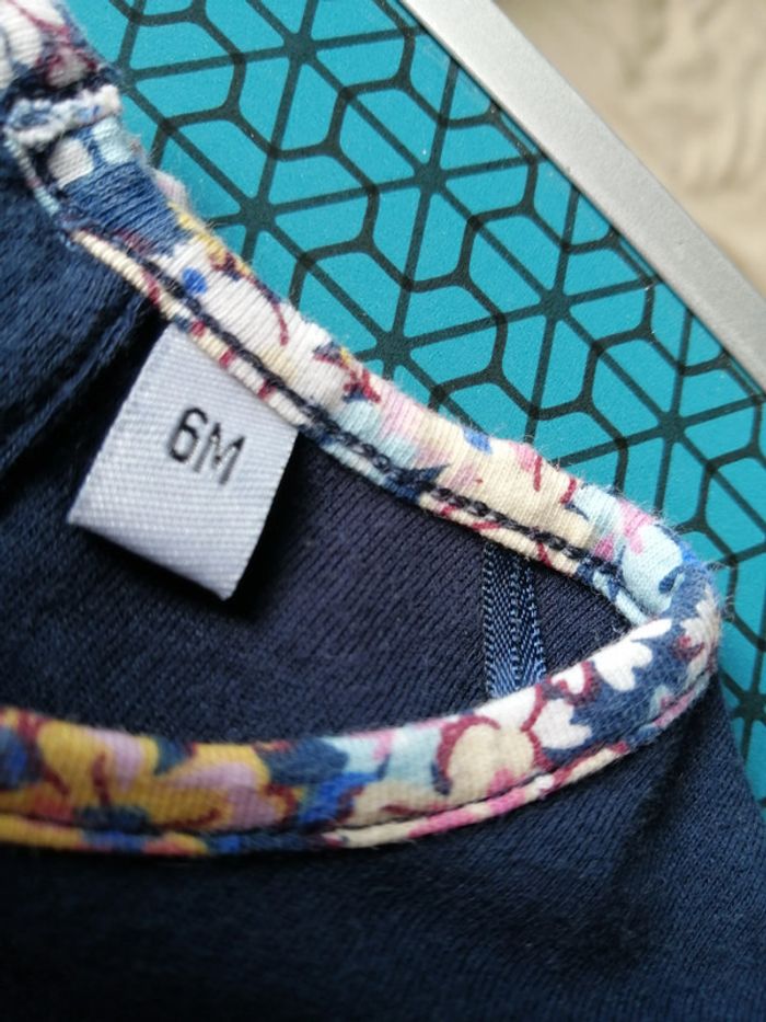 Tee-shirt bleu sans marque - photo numéro 3