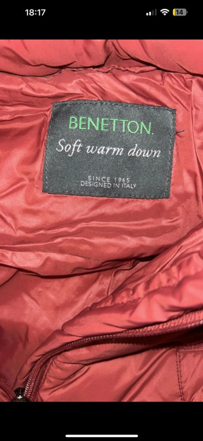 Doudoune rouge rose bonbon - photo numéro 3