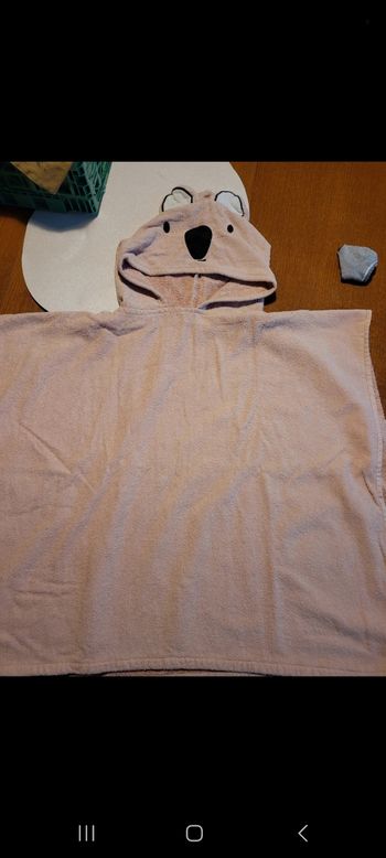 Poncho de bain