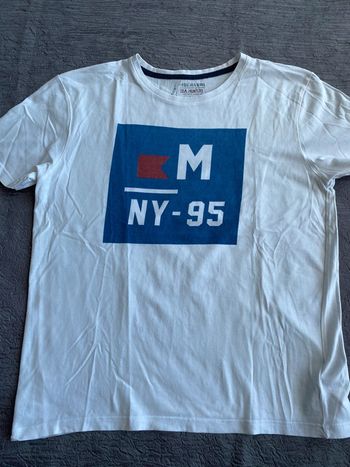 T shirt blanc homme taille M