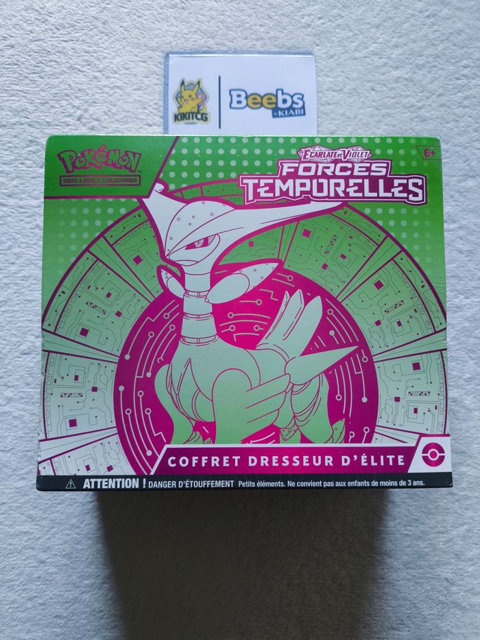 Coffret Dresseur d'élite EV5.0 - Forces Temporelles - Vert-de-Fer