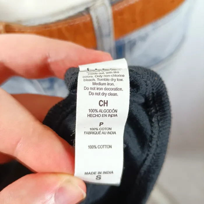 Débardeur noir BDA Boulevard des Airs Canvas en coton – Taille S A948 - photo numéro 7