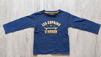 Tee-shirt manches longues vertbaudet 3 ans
