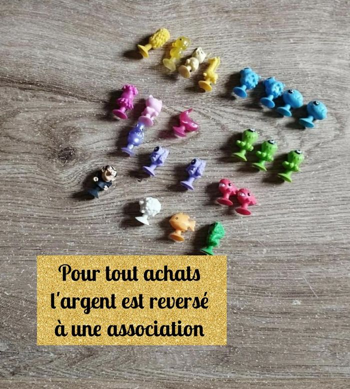 ⭐ Lot 23 Micro pops stickeez Lidl #emyfleury_cartes