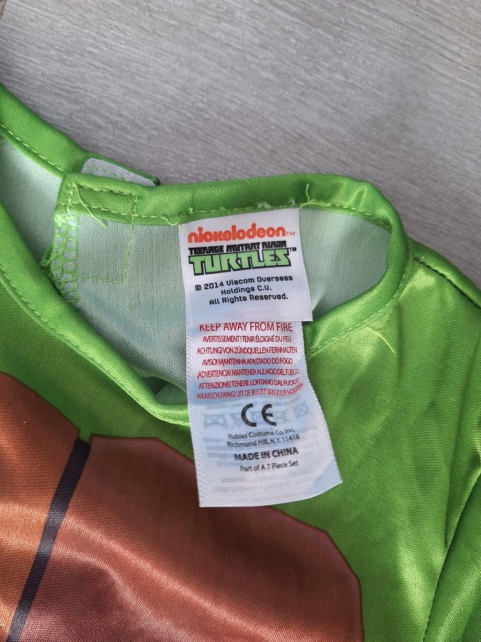 Déguisement tortue Ninja - photo numéro 3