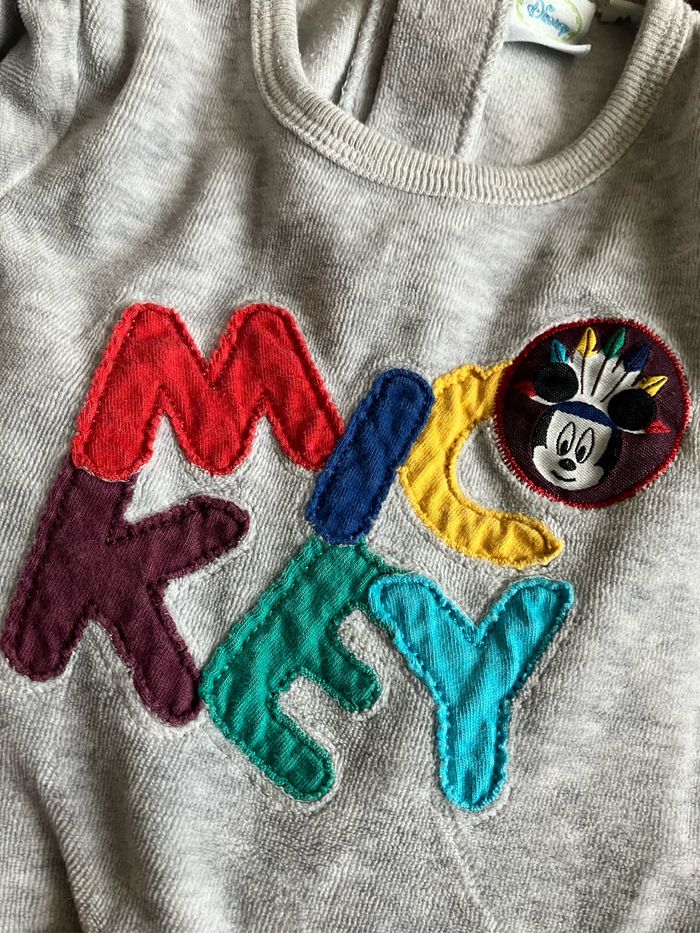 Lot pyjama et pantalon Disney Mickey taille 6 mois - photo numéro 6