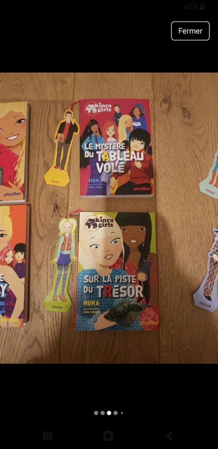Livre les Kinra girl. Livre pour enfant - photo numéro 3