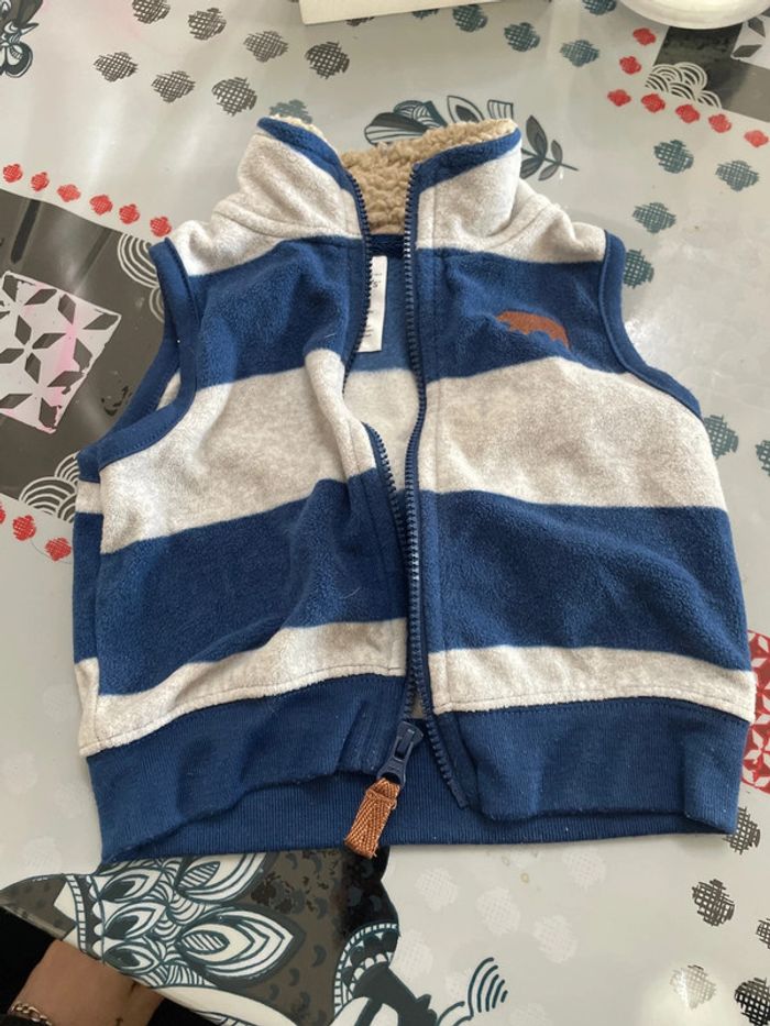 Gilet sans manches bébé