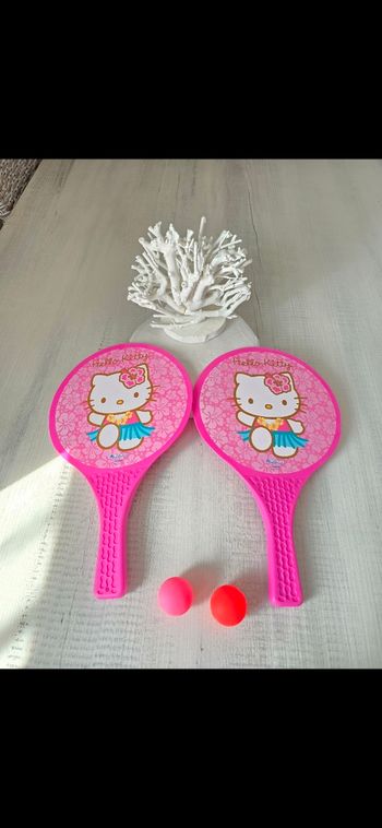 Raquettes Hello kitty