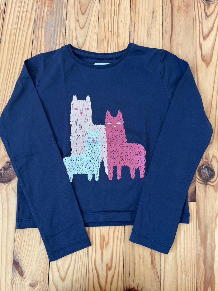 Tee-shirt marine Filou and Friends 8 ans