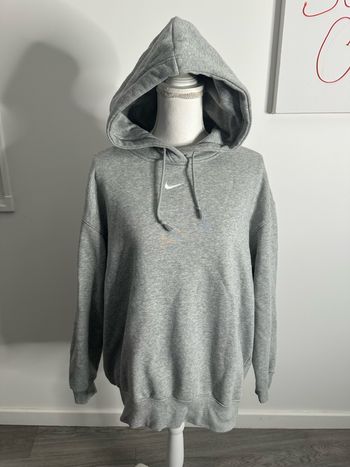 Sweatshirt oversize à capuche gris Nike T36 S