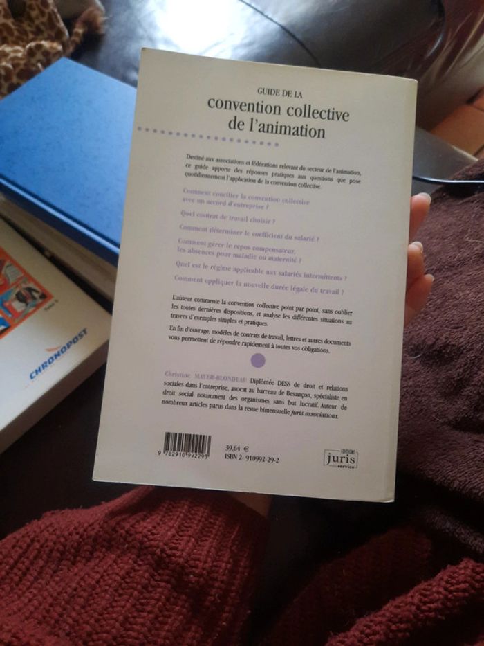 Ĺivre guide de la convention collective de l'animation pr d - photo numéro 6