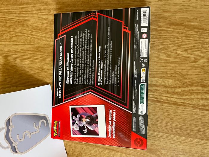 Coffret Pokémon, Mewtwo-ex de la Team Rocket, en français - photo numéro 2