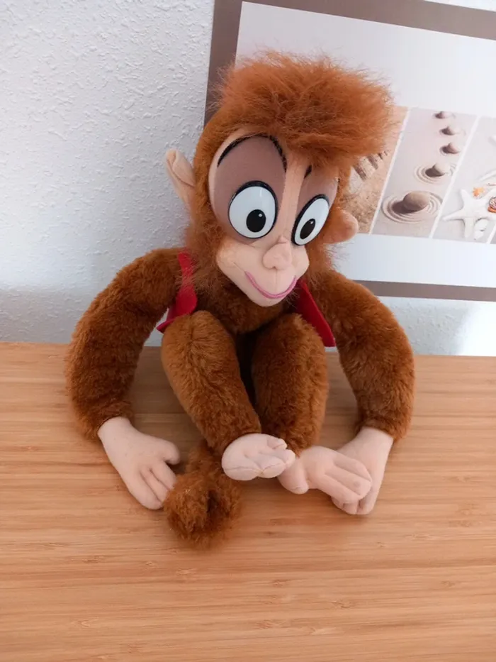 Peluche singe abu mattel 1992 vintage - photo numéro 3