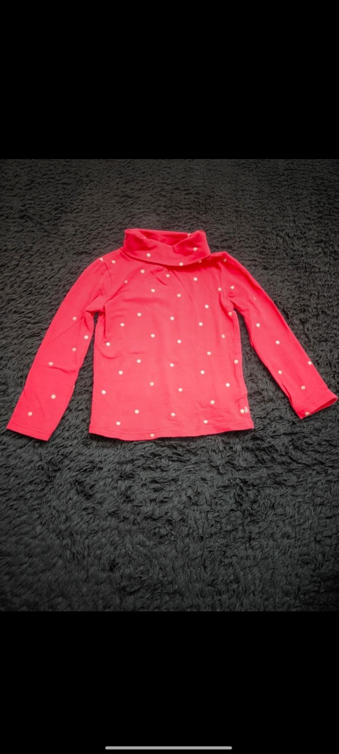 Pull col roulé
