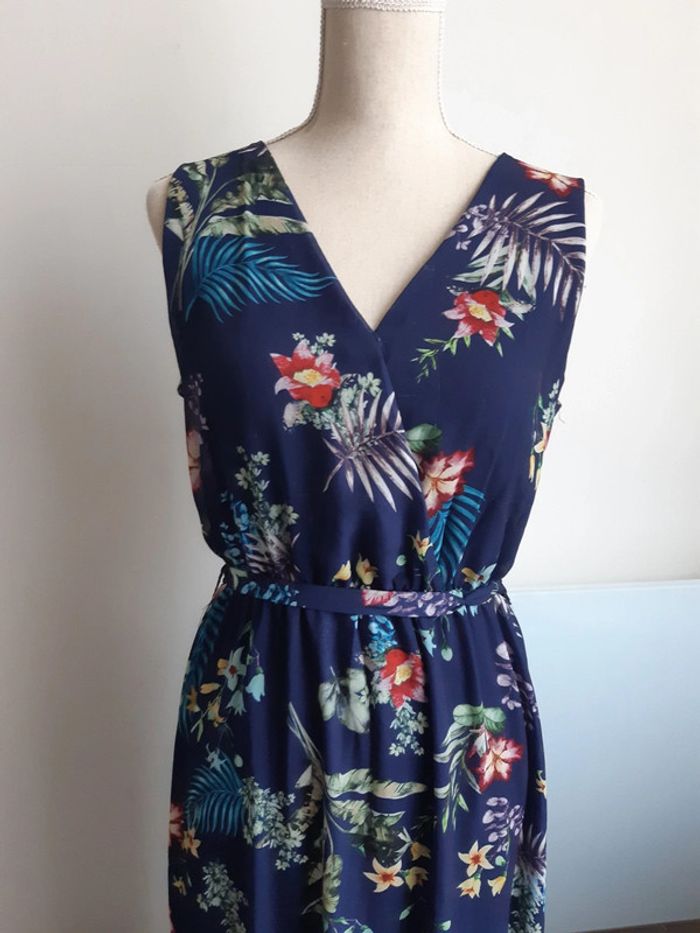 Robe longue motif fleur Zabaione S/M - photo numéro 2