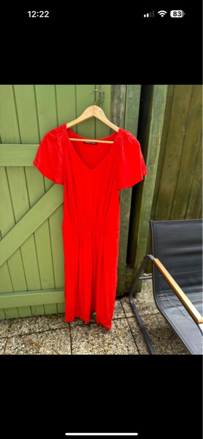 Robe rouge le comptoir des cotonniers