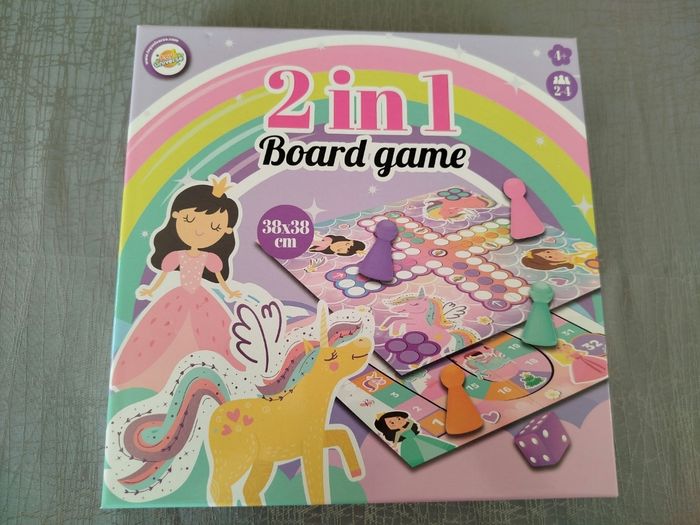 Jeu de société 2 in 1 Board Game Toy Universe neuf dès 4 ans
