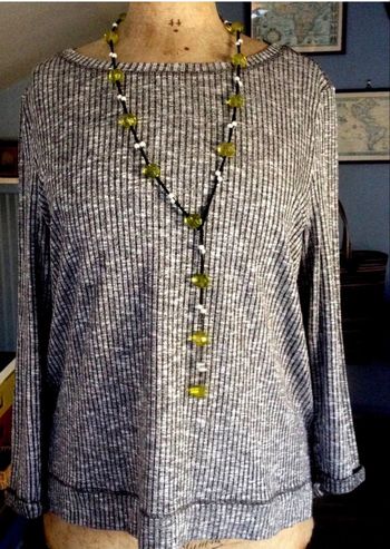 Pull gris H&M T M