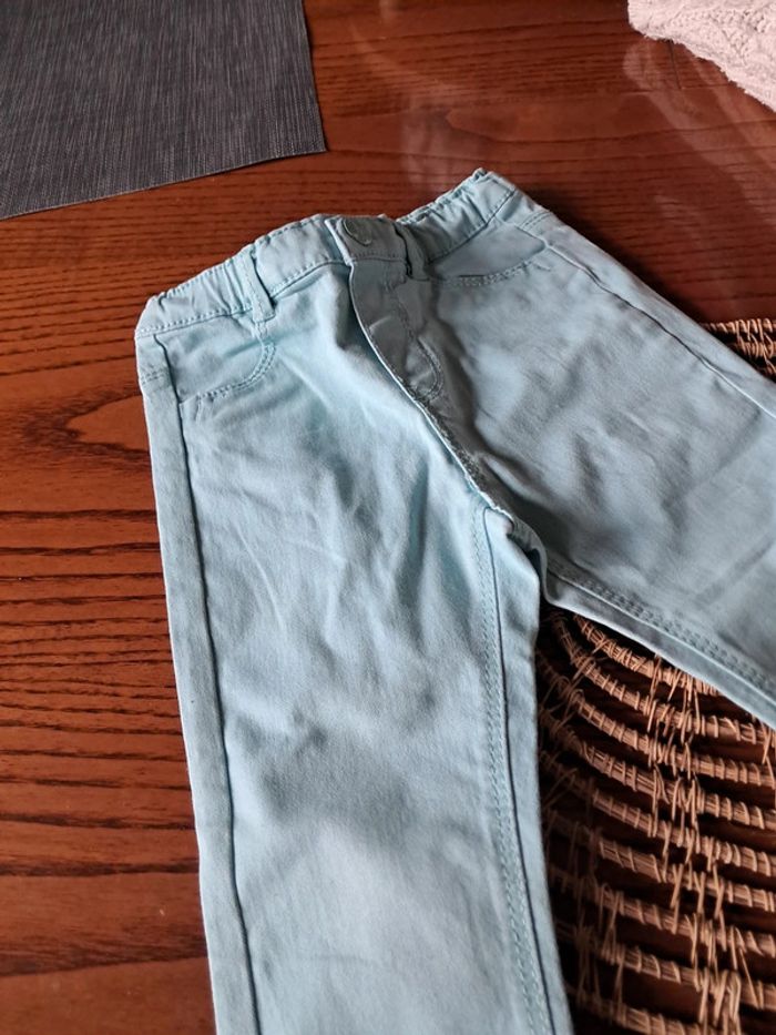 Pantalon de la marque obaibi 23 mois bleu clair - photo numéro 3