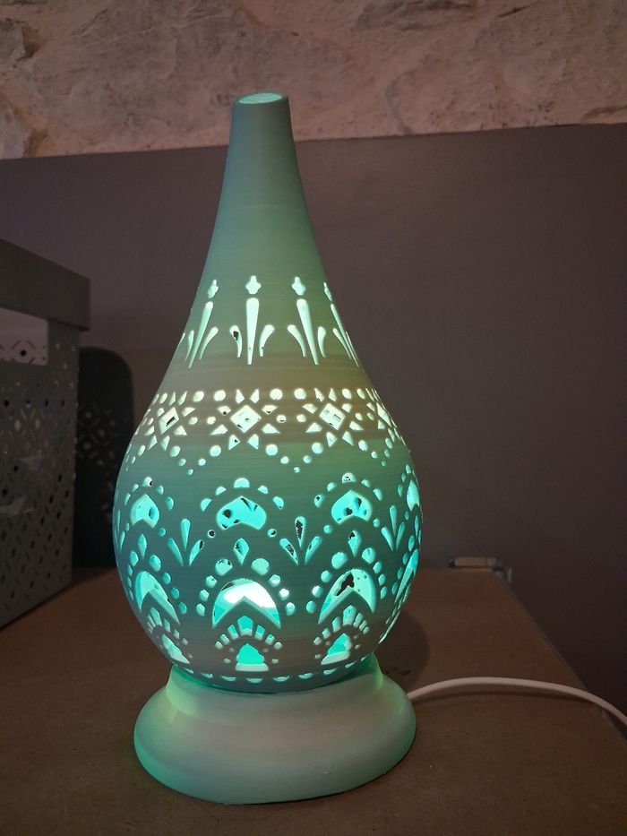 Lampe photophore nuit étoilé - photo numéro 4