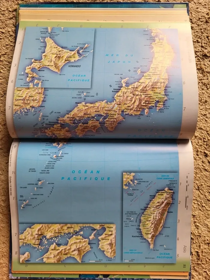 Nouvel Atlas mondial, livre de cartes et planisphère - photo numéro 9