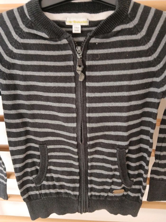 Gilet zippé vertbaudet - photo numéro 2