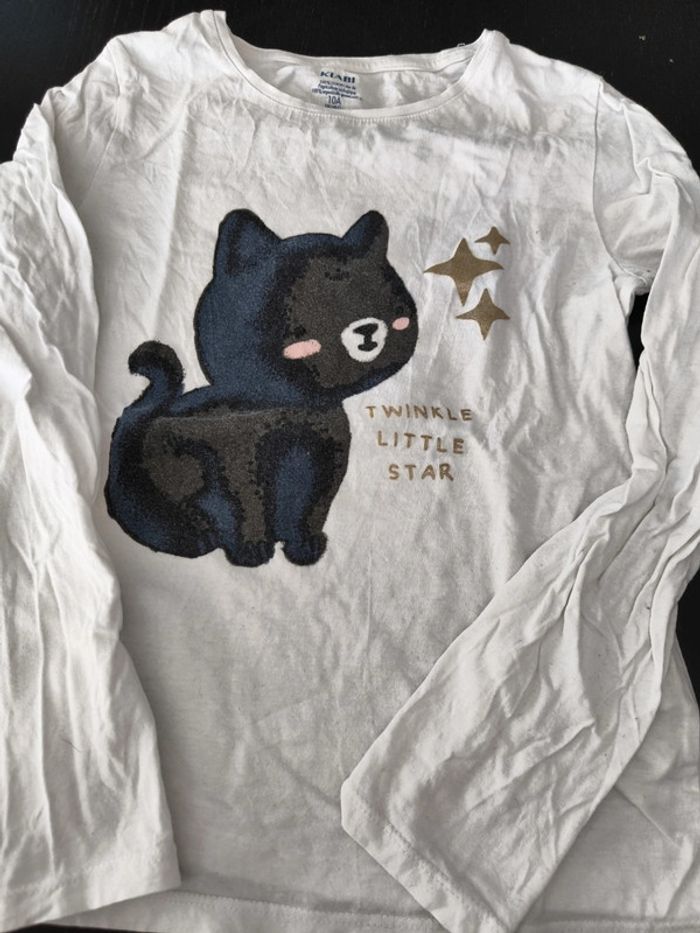 T-shirt manches longues 10 ans - photo numéro 2