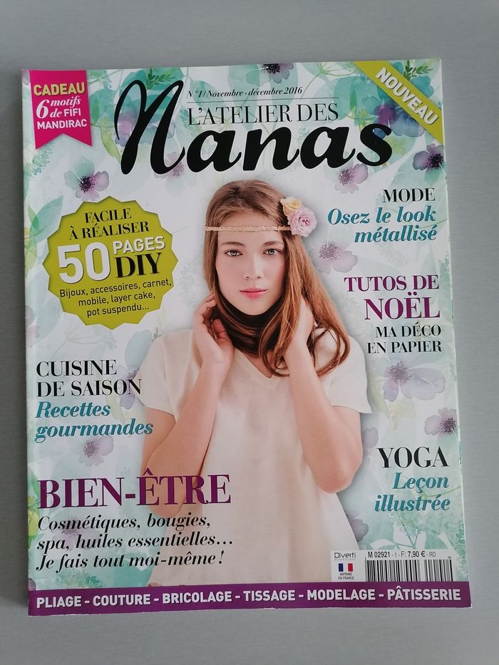 Lot 8 numéro revues loisirs - "L'atelier des nanas" - photo numéro 2