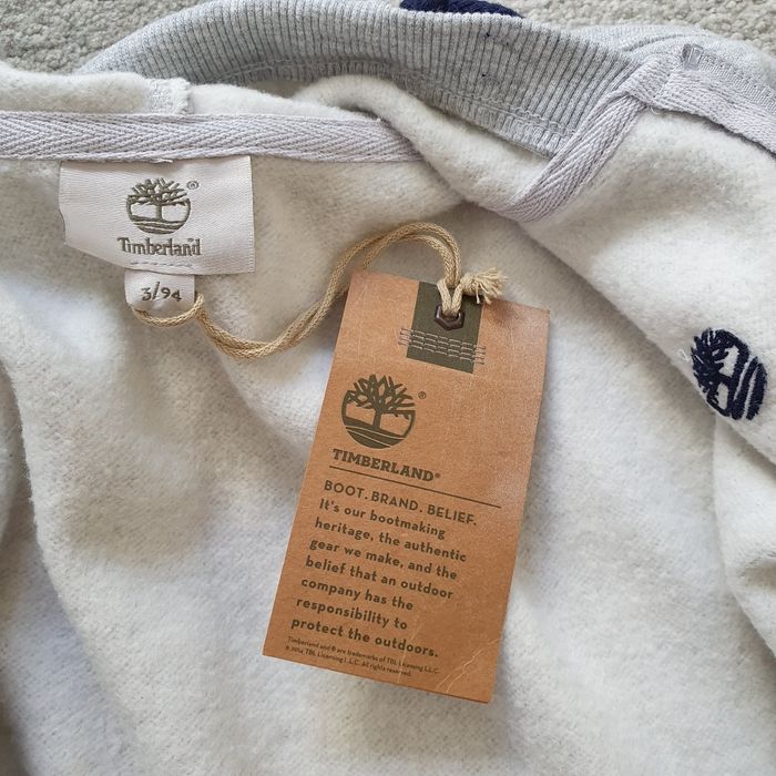 Veste zippé gris 3 ans-94 cm Timberland. Neuf - photo numéro 6