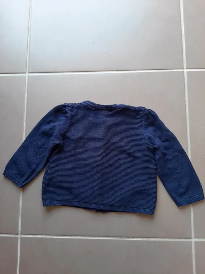 Lot de 3 gilets/pull DPAM 6mois - photo numéro 6