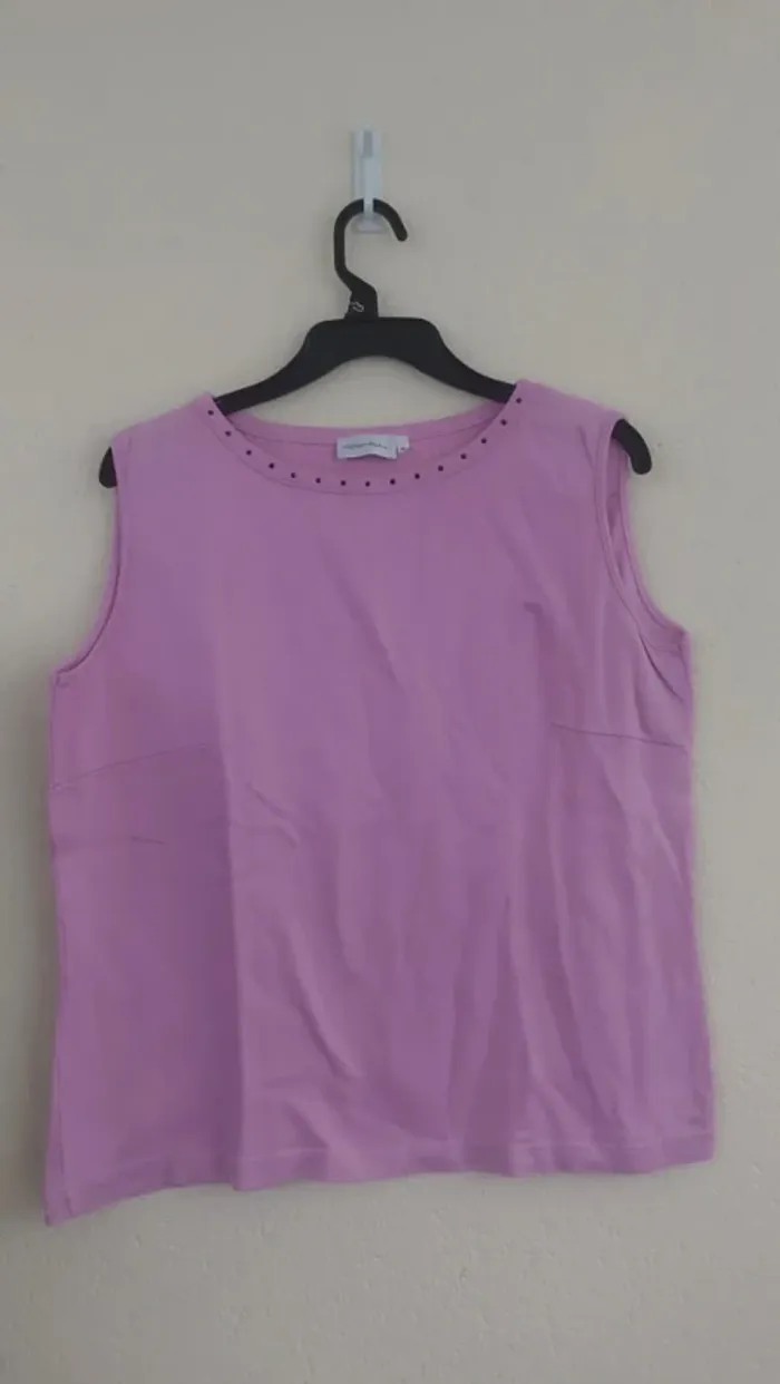 Débardeur rose - Peter Hahn - taille 48