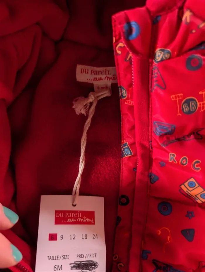 Veste 6 mois - photo numéro 2