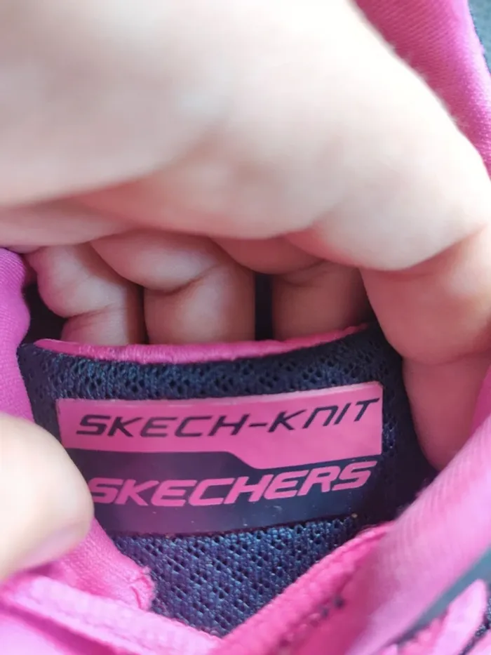 Skechers semelle à mémoire de forme marine et fushia taille 40 - photo numéro 5