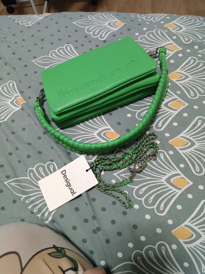 Sac à main Desigual vert - photo numéro 9