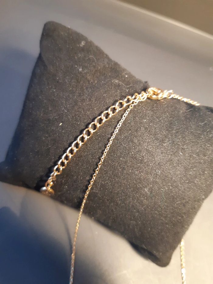 Ikita collier chaîne pendentif soleil été acier inoxydable en tbe - photo numéro 3