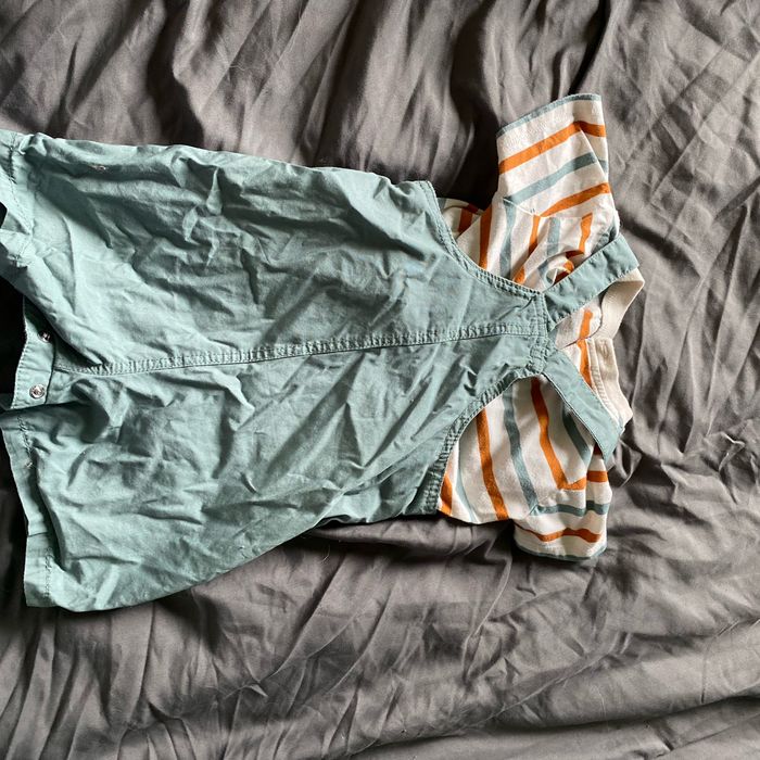 Ensemble salopette teeshirt - photo numéro 2