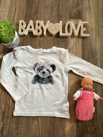 - Haut ML Lulu castagnette - 3 ans - Très Bon état