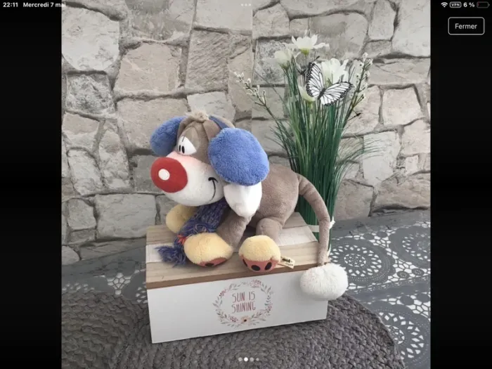 Peluche bibombl diddl - photo numéro 2