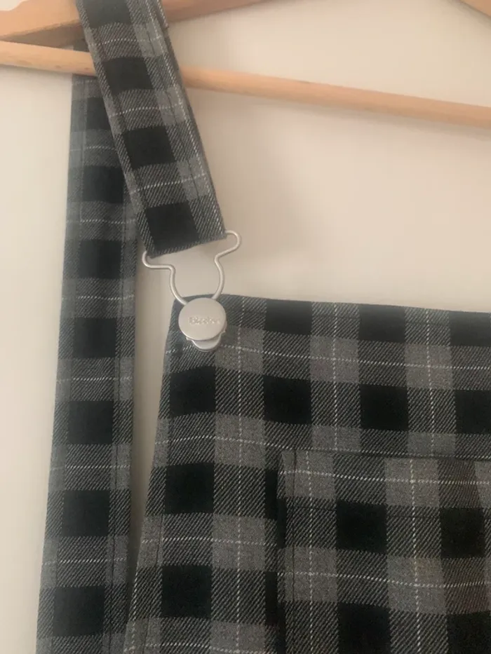 Robe à carreaux à bretelle - photo numéro 2