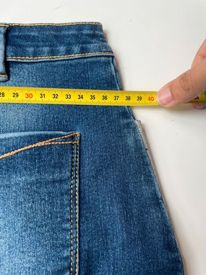 Jupe courte en jean taille 38 Mim - photo numéro 6