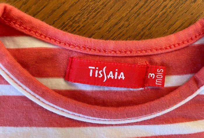 T-shirt manches courtes bébé fille 3 mois - photo numéro 3